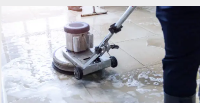 commercial floor cleaning